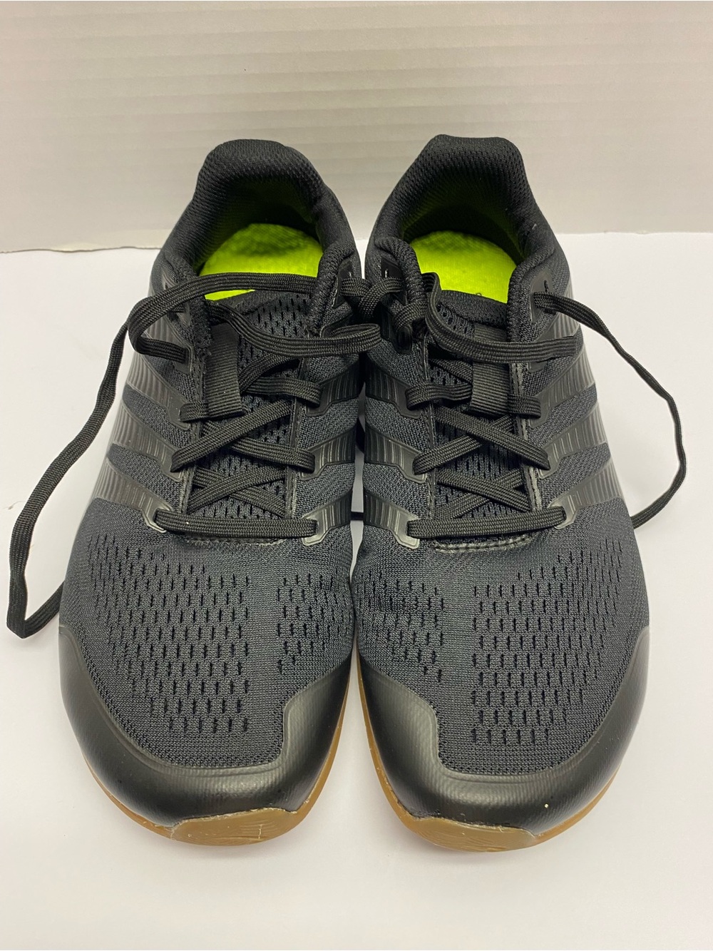 Inov-8 Men's Athletic Shoes Black with Green Innersole